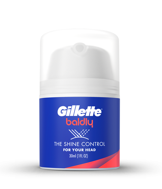 Gillette baldly Shine Control 